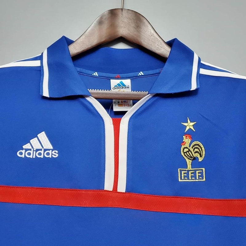 Camiseta Selección Francia Retro 2000 - Azul