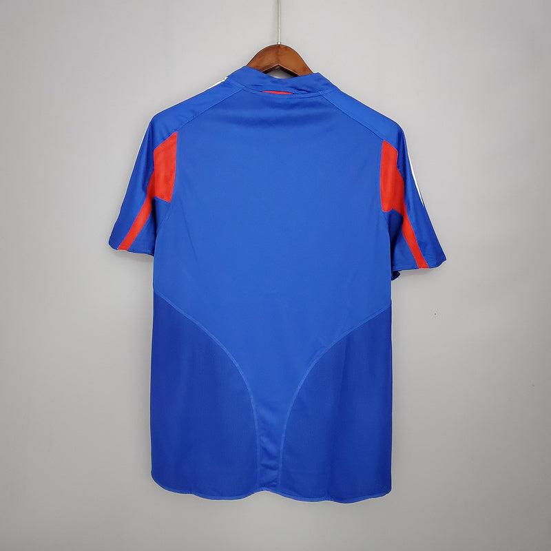 Camiseta Selección Francia Retro 2004 - Azul