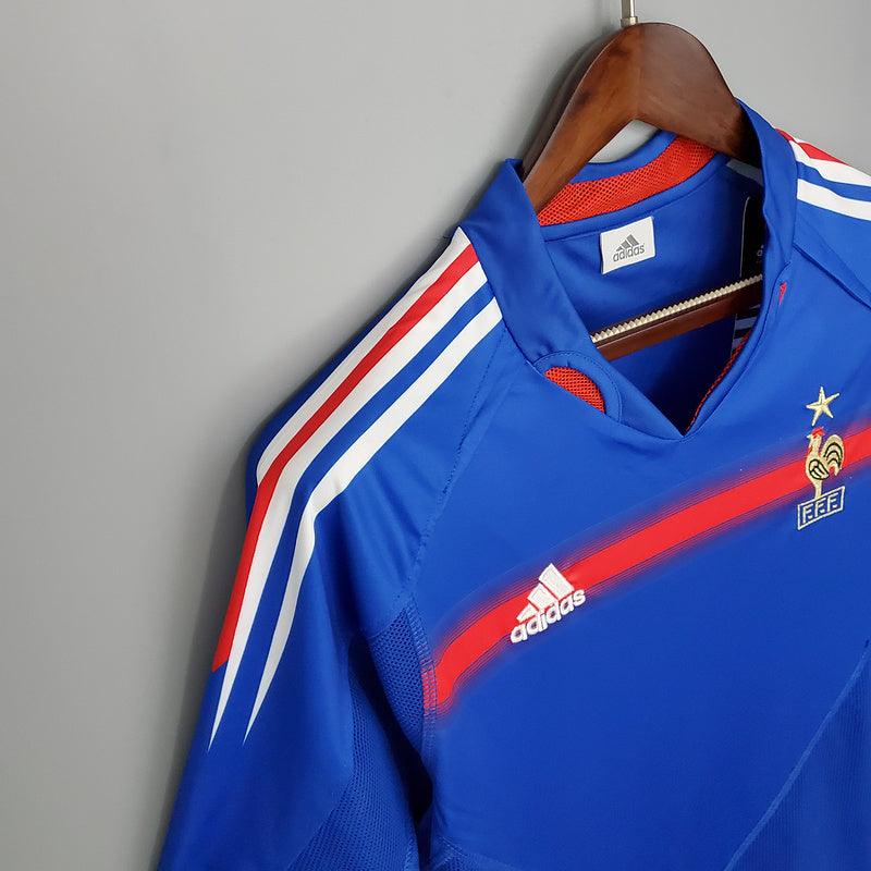 Camiseta Selección Francia Retro 2004 - Azul