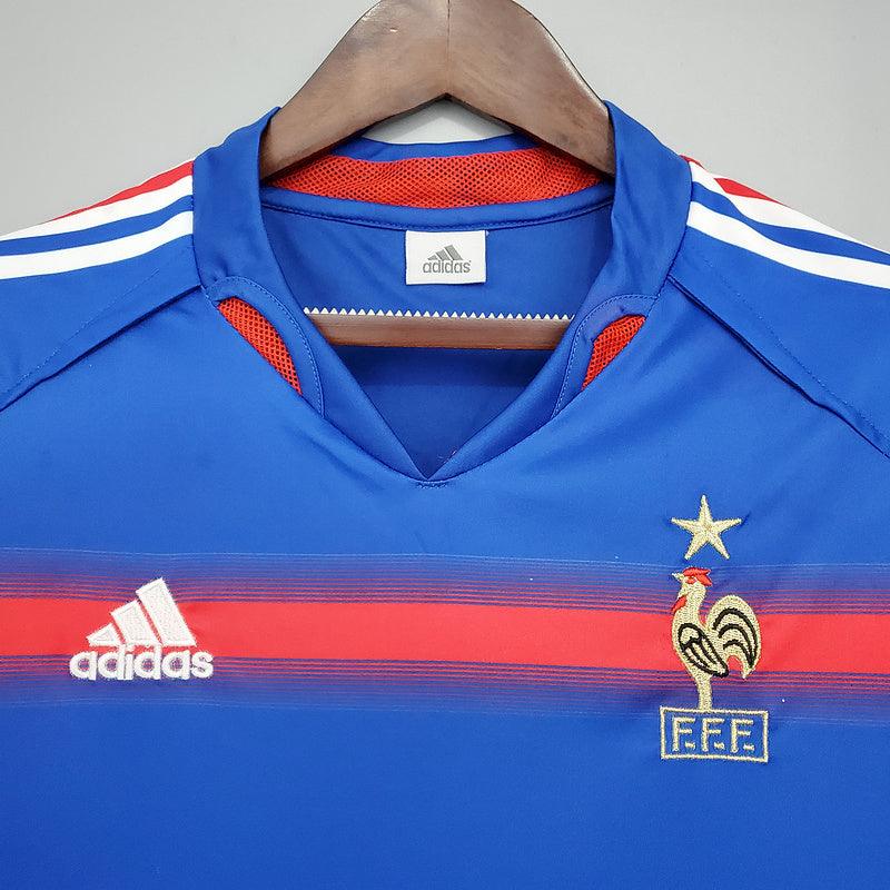 Camiseta Selección Francia Retro 2004 - Azul