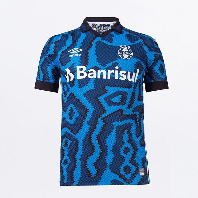 Camisa Grêmio III 21/22 Umbro - Azul