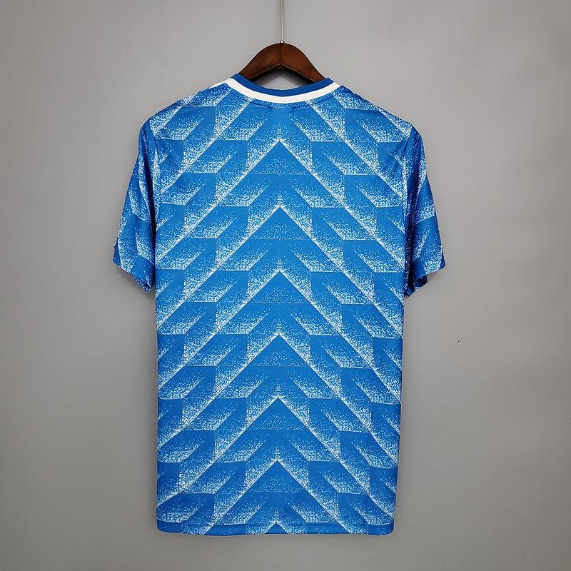 Camiseta Selección Holanda  Retro 1988 - Azul