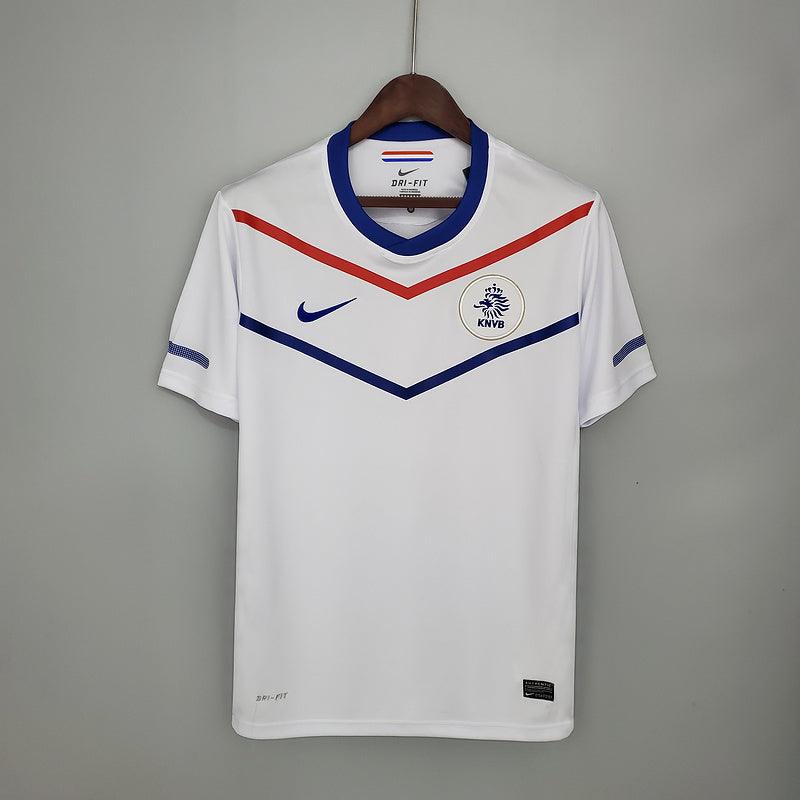 Camiseta Selección Holanda Retro 2012 - Blanco