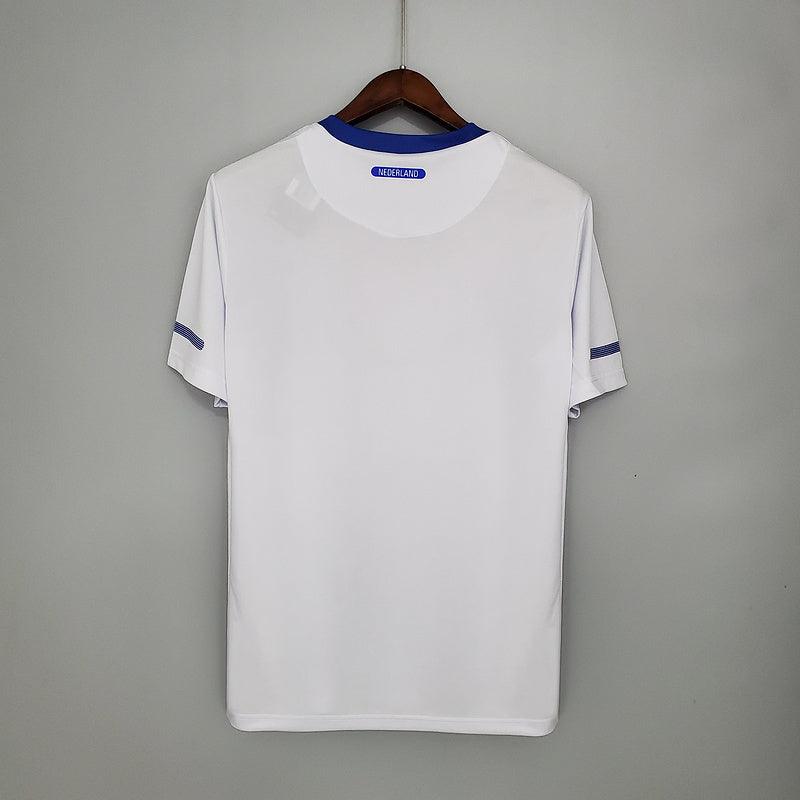 Camiseta Selección Holanda Retro 2012 - Blanco