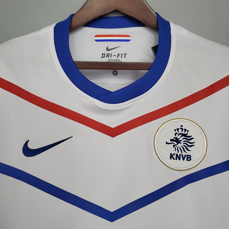 Camiseta Selección Holanda Retro 2012 - Blanco