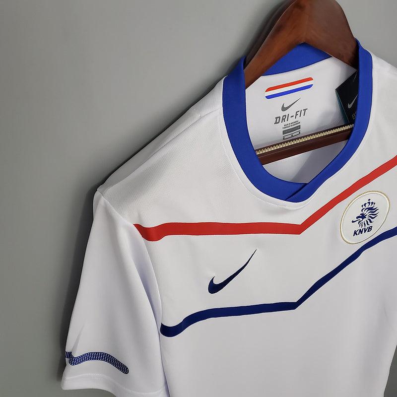 Camiseta Selección Holanda Retro 2012 - Blanco