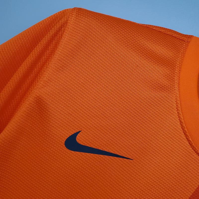 Camiseta Selección Holanda Retro 2012 - Naranja