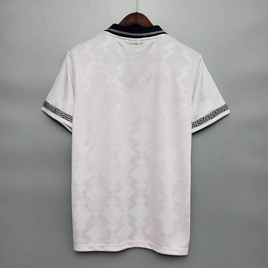 Camiseta Selección Inglaterra  Retro 1990 - Blanco