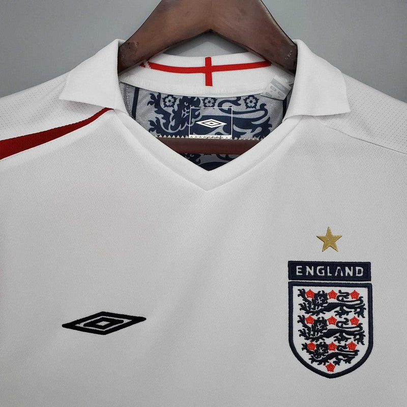 Camiseta Selección Inglaterra Retro 2006 - Blanco