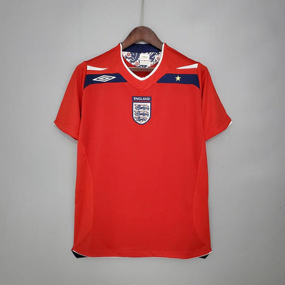 Camiseta Selección Inglaterra Retro 2008/2009 - Rojo