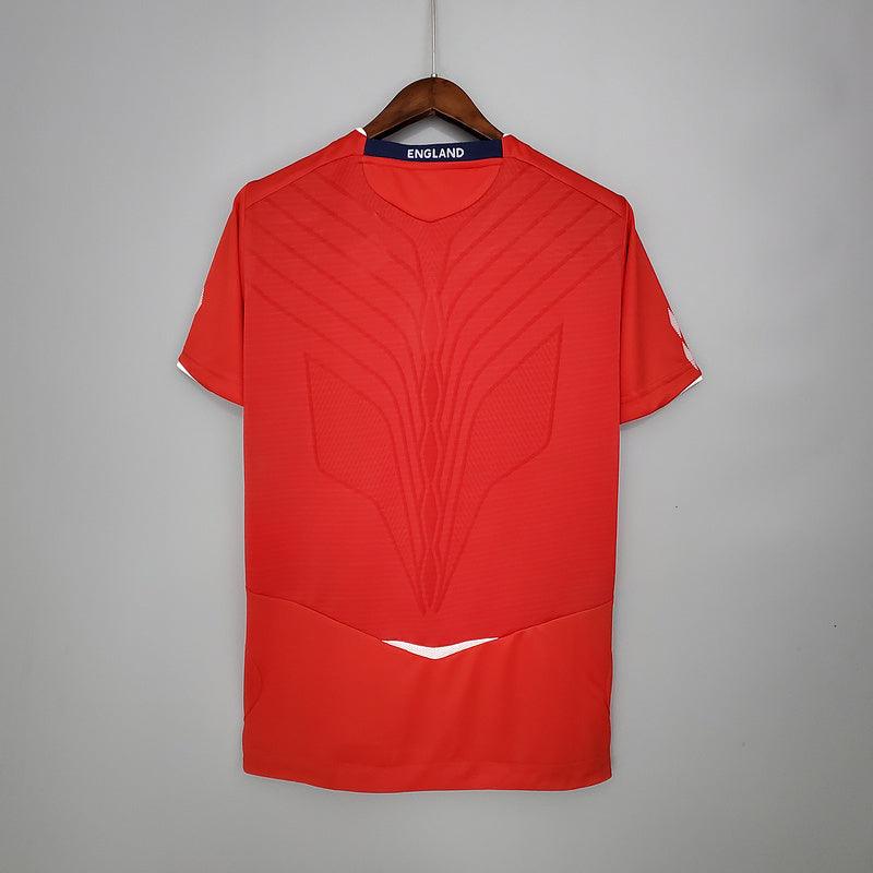 Camiseta Selección Inglaterra Retro 2008/2009 - Rojo