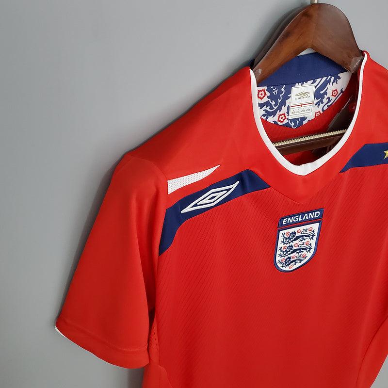 Camiseta Selección Inglaterra Retro 2008/2009 - Rojo