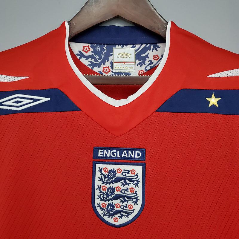 Camiseta Selección Inglaterra Retro 2008/2009 - Rojo