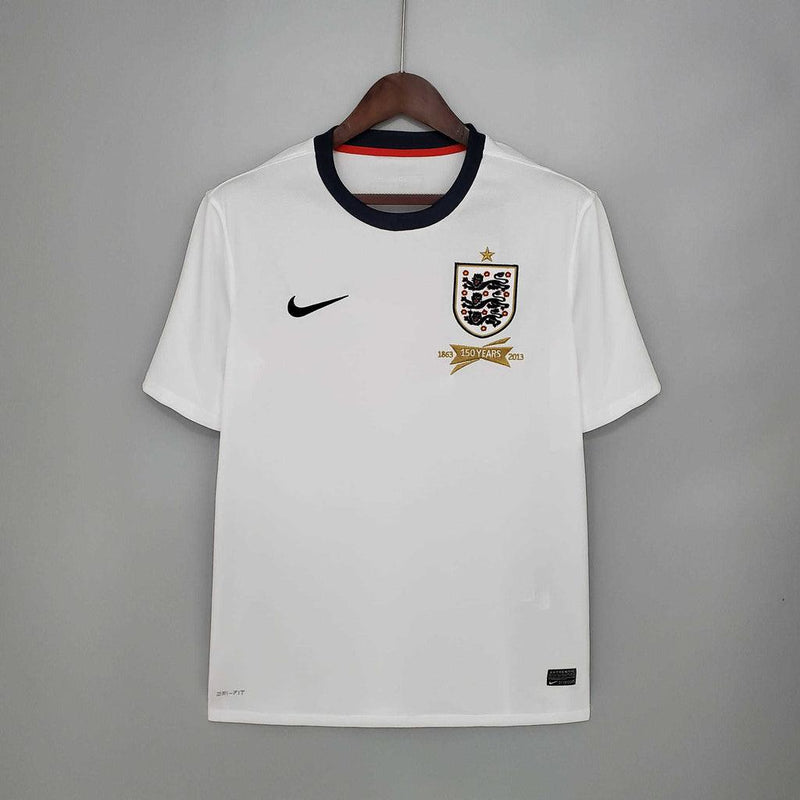 Camiseta Selección Inglaterra Retro 2013 - Blanco