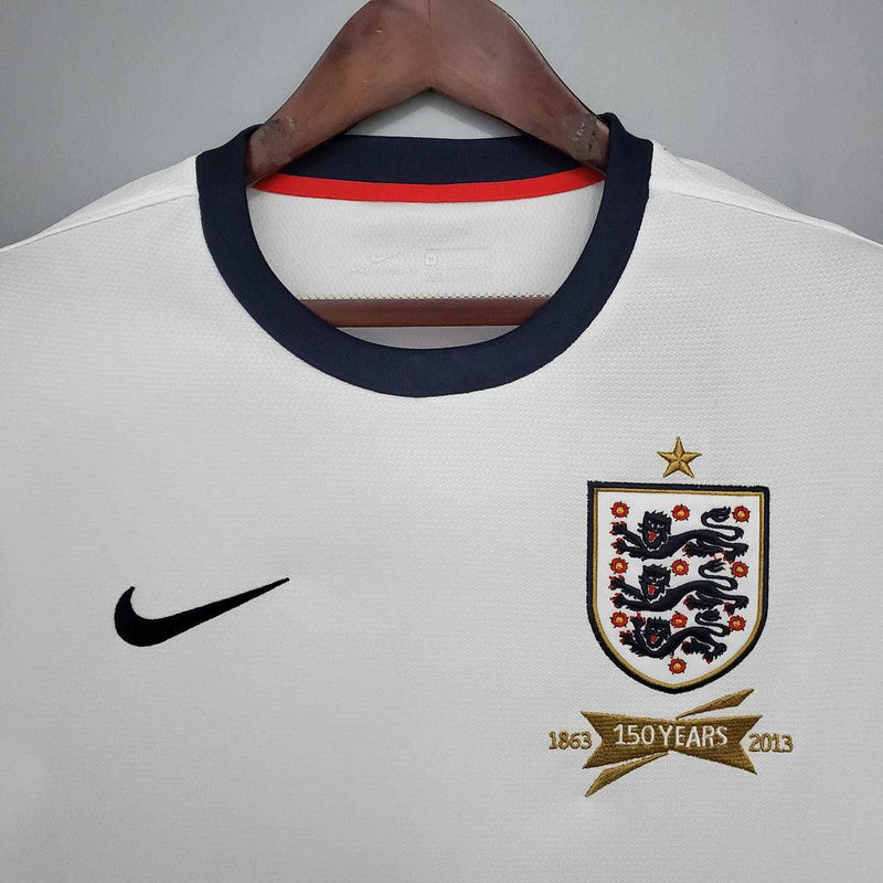 Camiseta Selección Inglaterra Retro 2013 - Blanco