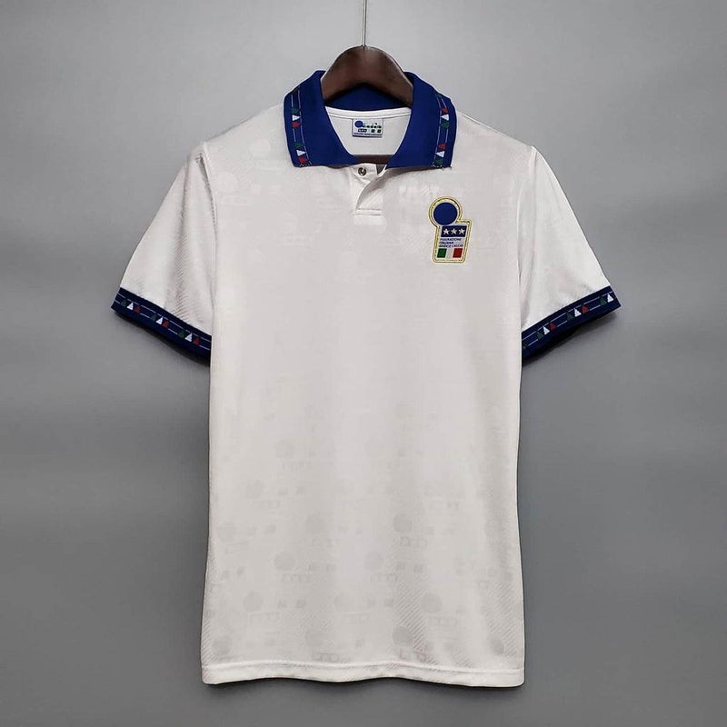 Camiseta Selección Italia Retro 1994 - Blanco