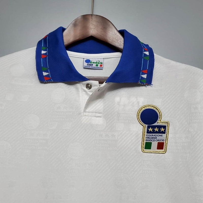 Camiseta Selección Italia Retro 1994 - Blanco