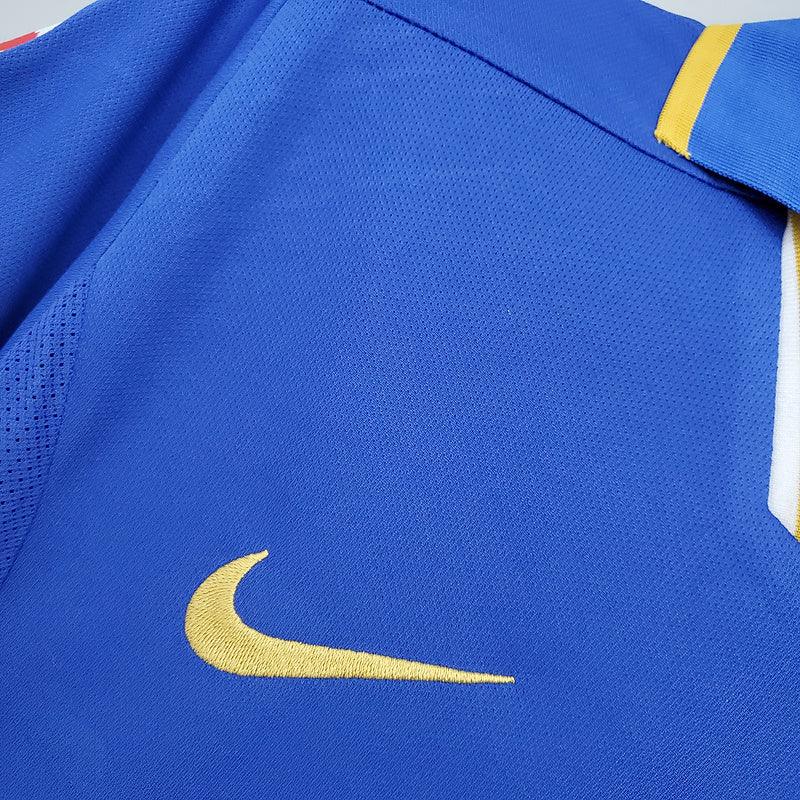 Camiseta Selección Italia Retro 1996 - Azu