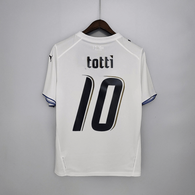 Camiseta Selección Italia Retro 2006 - Blanco