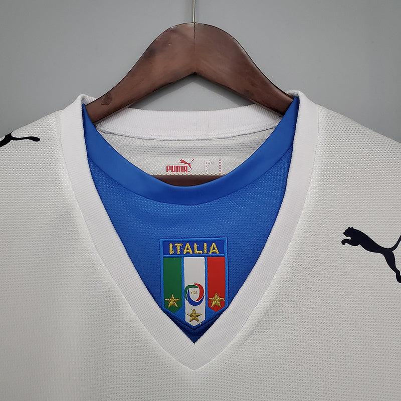 Camiseta Selección Italia Retro 2006 - Blanco