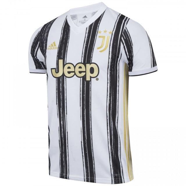 Camisa Juventus I 20/21 Adidas - Blanco y Negro