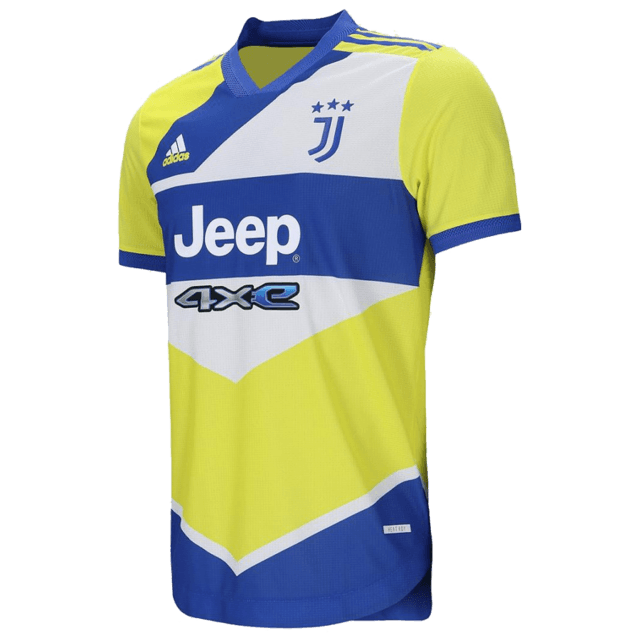 Camisa Juventus III 21/22 Adidas - Azul e Amarillo