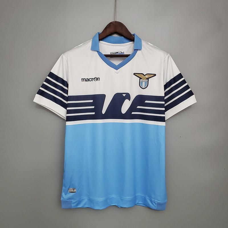 Camiseta Lazio Retro 2014 Azul/Blanco