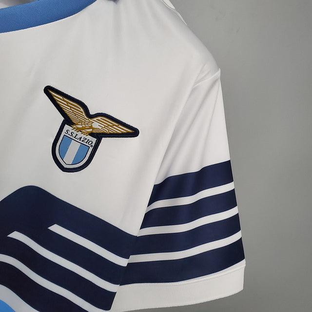 Camiseta Lazio Retro 2014 Azul/Blanco