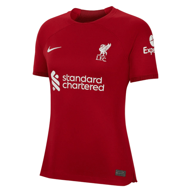 Camiseta Femenina Liverpool Home 22/23