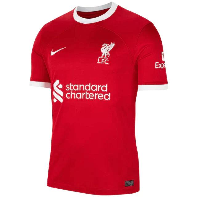 Camisa Liverpool Home 23/24 s/n° Hincha Masculino - Rojo