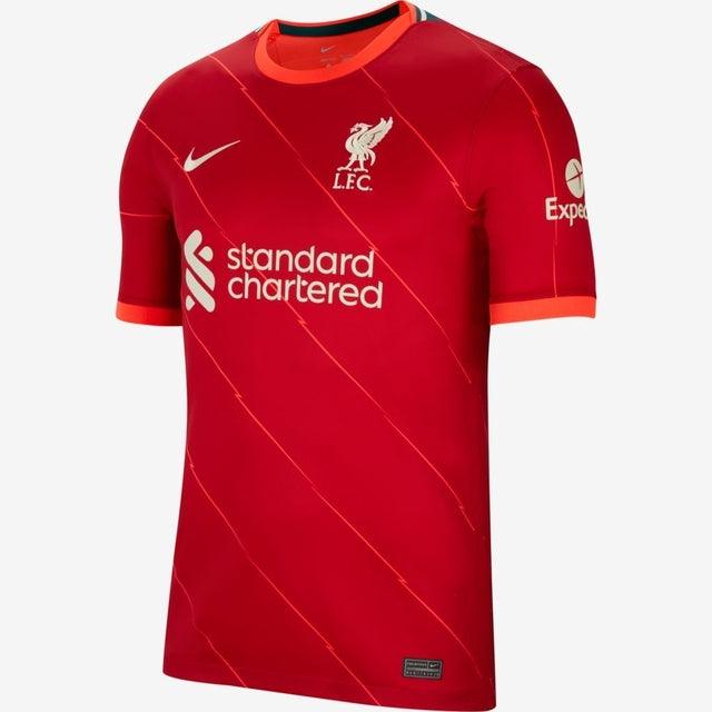 Camisa Liverpool I 21/22 Nike - Rojo