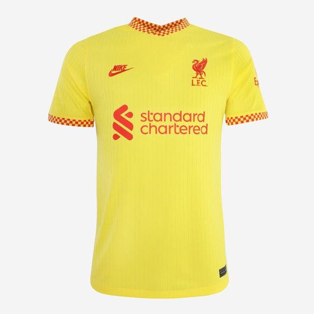 Camisa Liverpool III 21/22 Nike - Amarillo