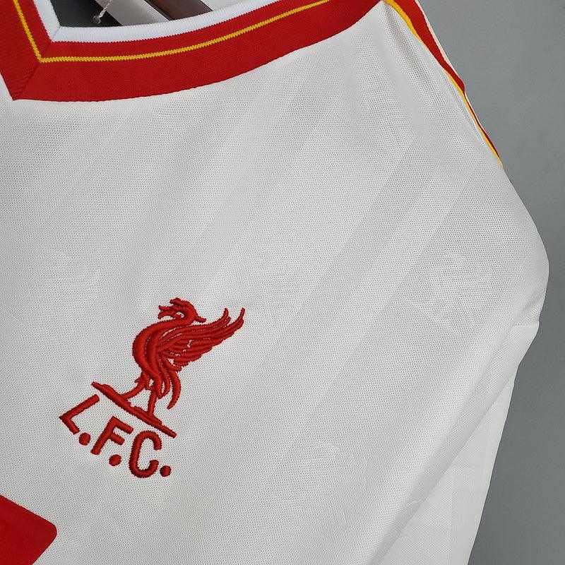 Camiseta Liverpool Retro 1985/1986 - Blanco