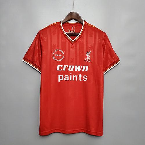 Camiseta Liverpool Retro 1985/1986 - Rojo