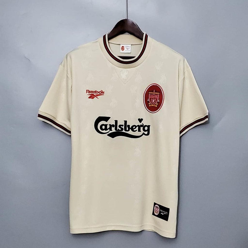 Camiseta Liverpool Retro 1996/1997 - Blanco