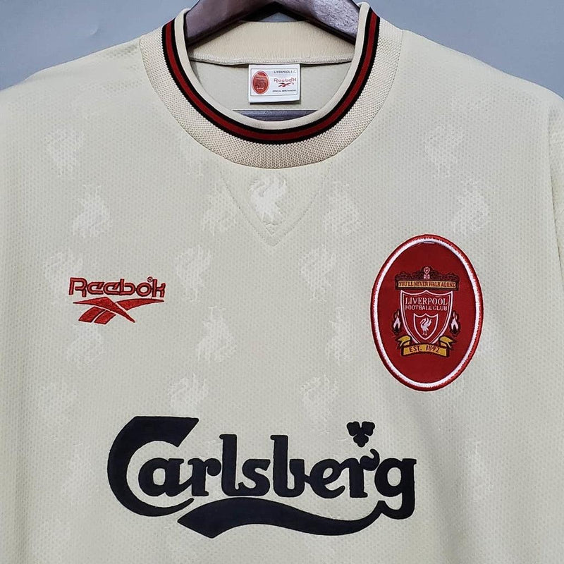 Camiseta Liverpool Retro 1996/1997 - Blanco