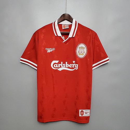 Camiseta Liverpool Retro 1996/1997 - Rojo