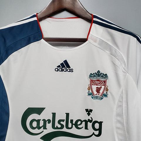 Camiseta Liverpool Retro 2006/2007 - Blanco