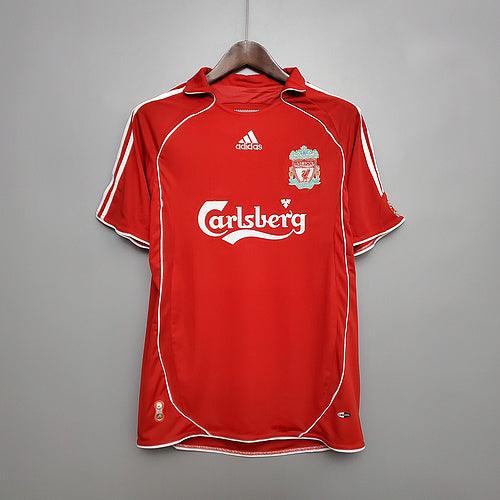 Camiseta Liverpool Retro 2006/2007 - Rojo