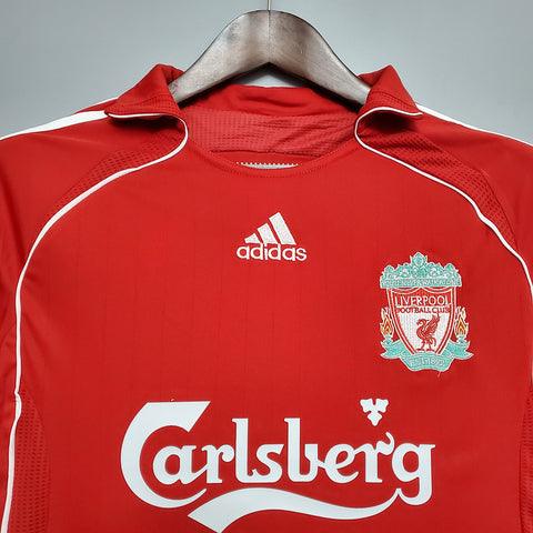 Camiseta Liverpool Retro 2006/2007 - Rojo