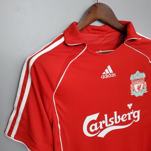 Camiseta Liverpool Retro 2006/2007 - Rojo