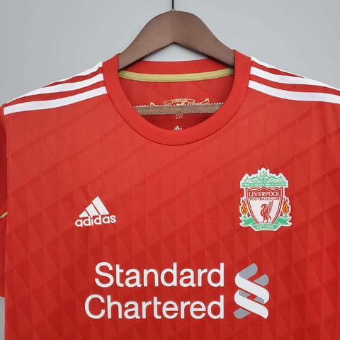 Camiseta Liverpool Retro 2010/2011 - Rojo