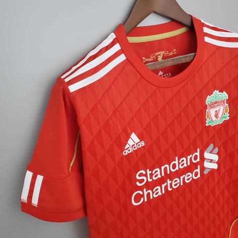 Camiseta Liverpool Retro 2010/2011 - Rojo