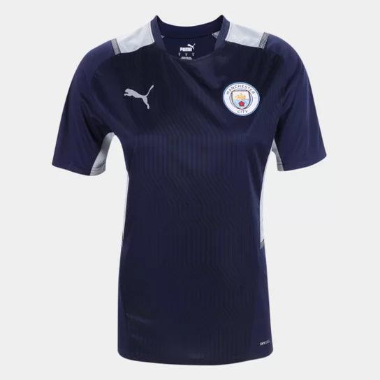 Camisa Manchester City 21/22 Puma - Azul Oscuro