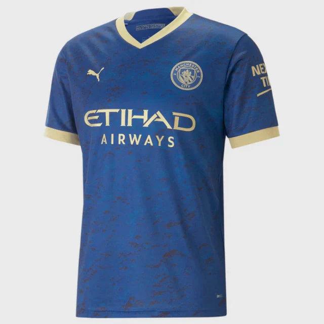 Camisa Manchester City Edición Especial 23/24 s/n° Hincha Masculina - Azul