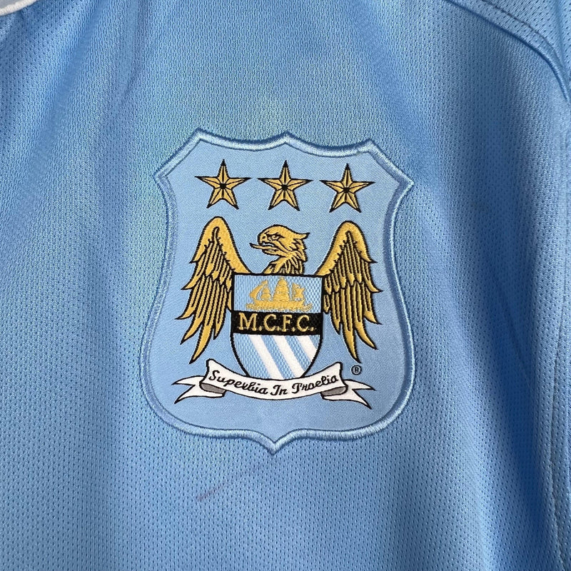 Camiseta Retro Manchester City 2015/2016 - Azul