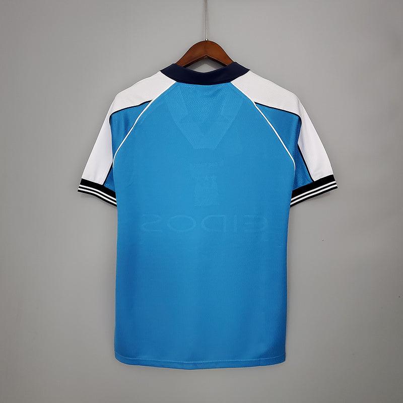 Camiseta Manchester City Retro 1999/2001 - Azul