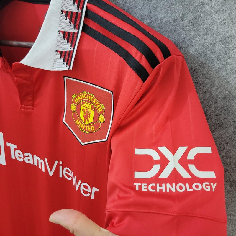 Camisa Manchester United I 22/23 Adidas - Rojo