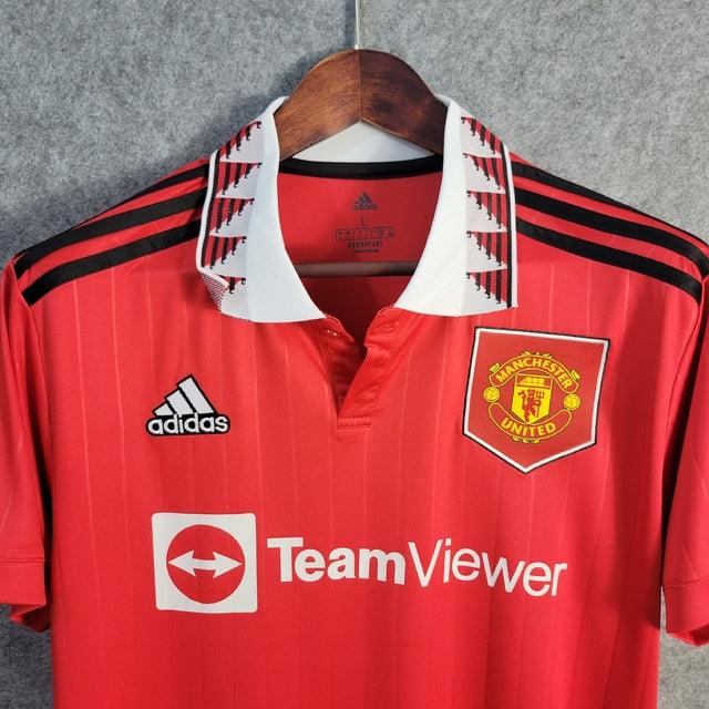 Camisa Manchester United I 22/23 Adidas - Rojo