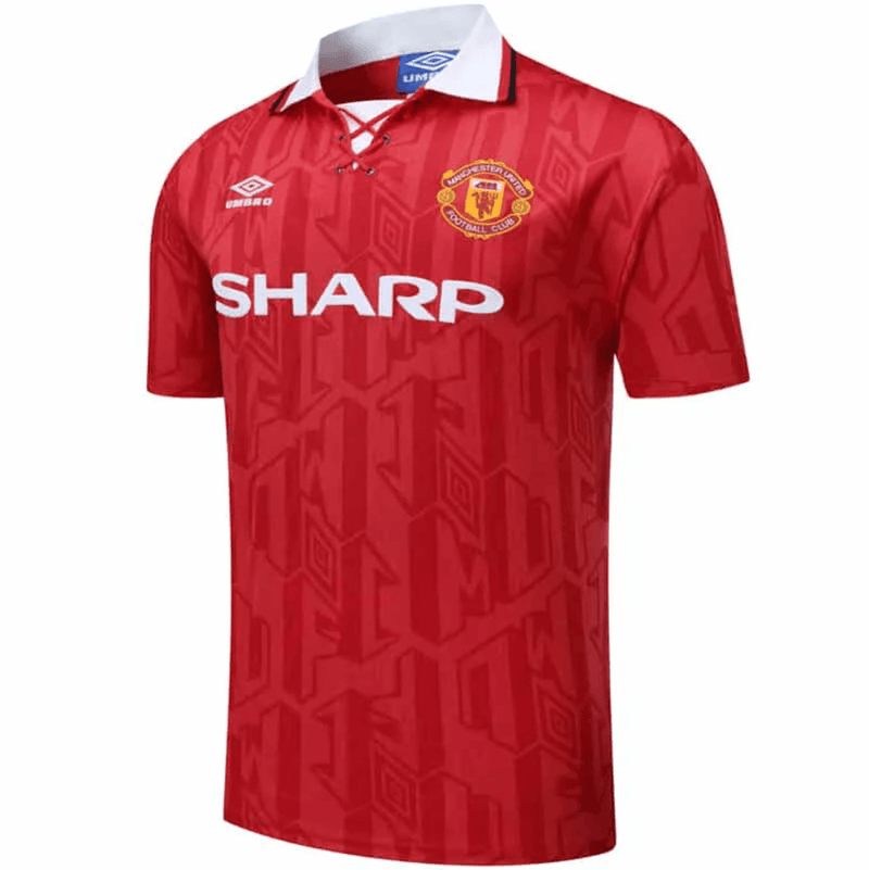 Camiseta Manchester United Retro 1992/94 - Rojo